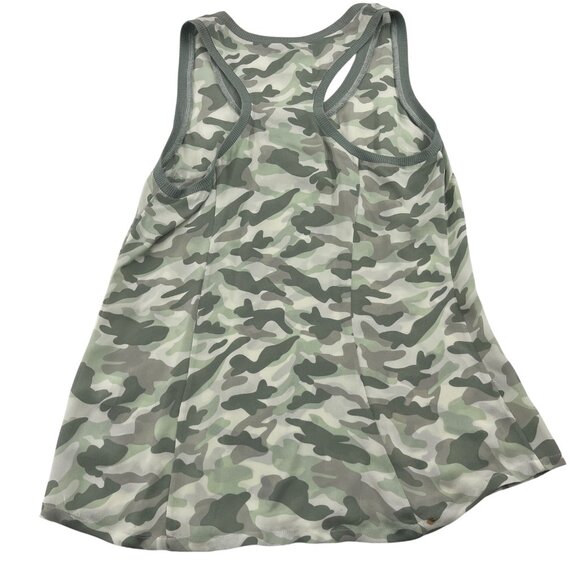 Joie XS Camo Silk Racerback Tank Top - Picture 5 of 5